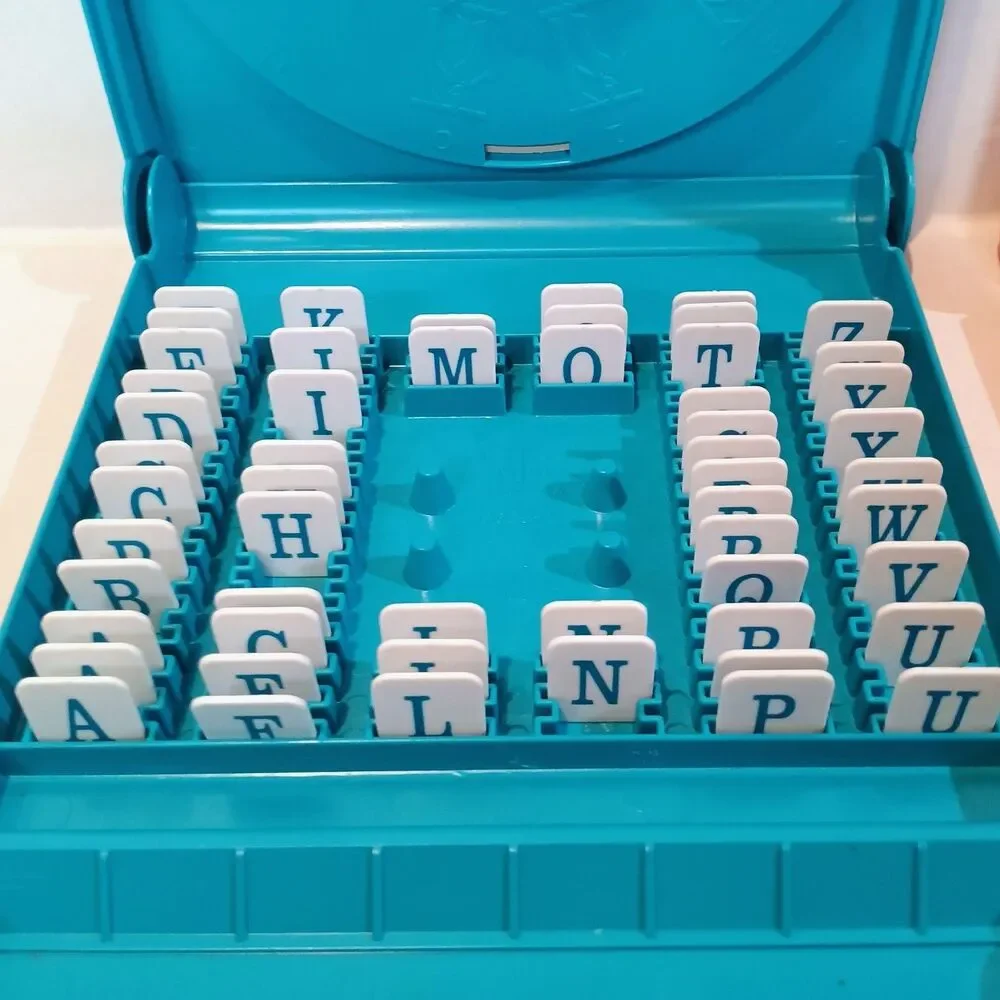 Vintage Milton Bradley Hangman Game-1988-4623A-Word Guessing Game-No Box